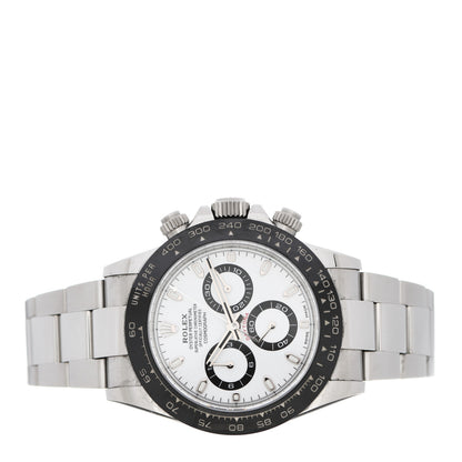 Rolex Stainless Steel 40mm Oyster Perpetual Cosmograph Daytona Panda Watch White 116500LN 2 of 5