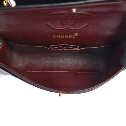 Chanel Lambskin Quilted Small Double Flap Black 4 of 16