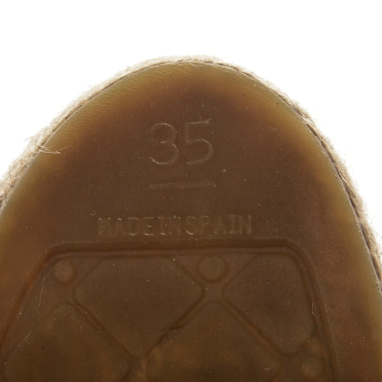 Lambskin CC Espadrilles 35 Black