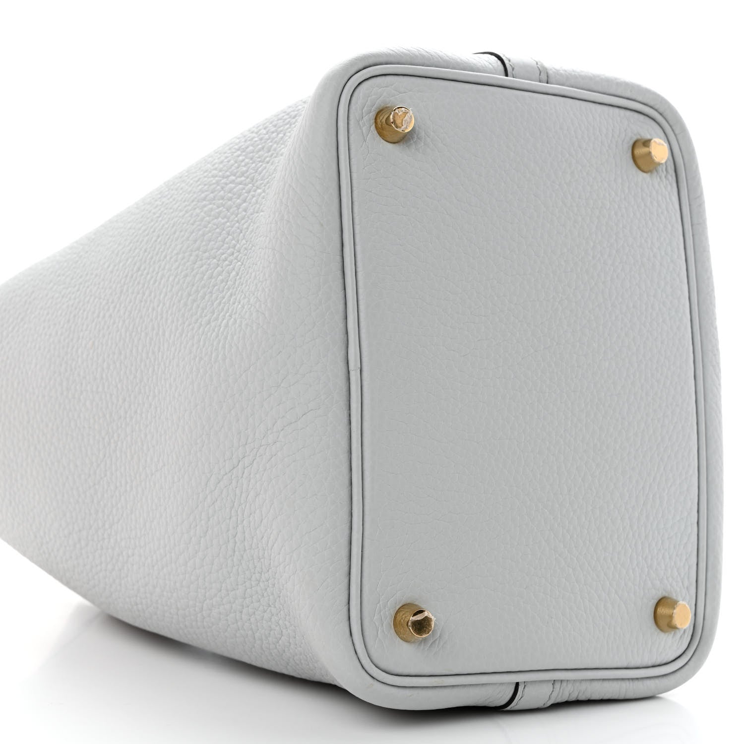 Hermes Taurillon Clemence Picotin Lock 18 PM Bleu Pale 9 of 11