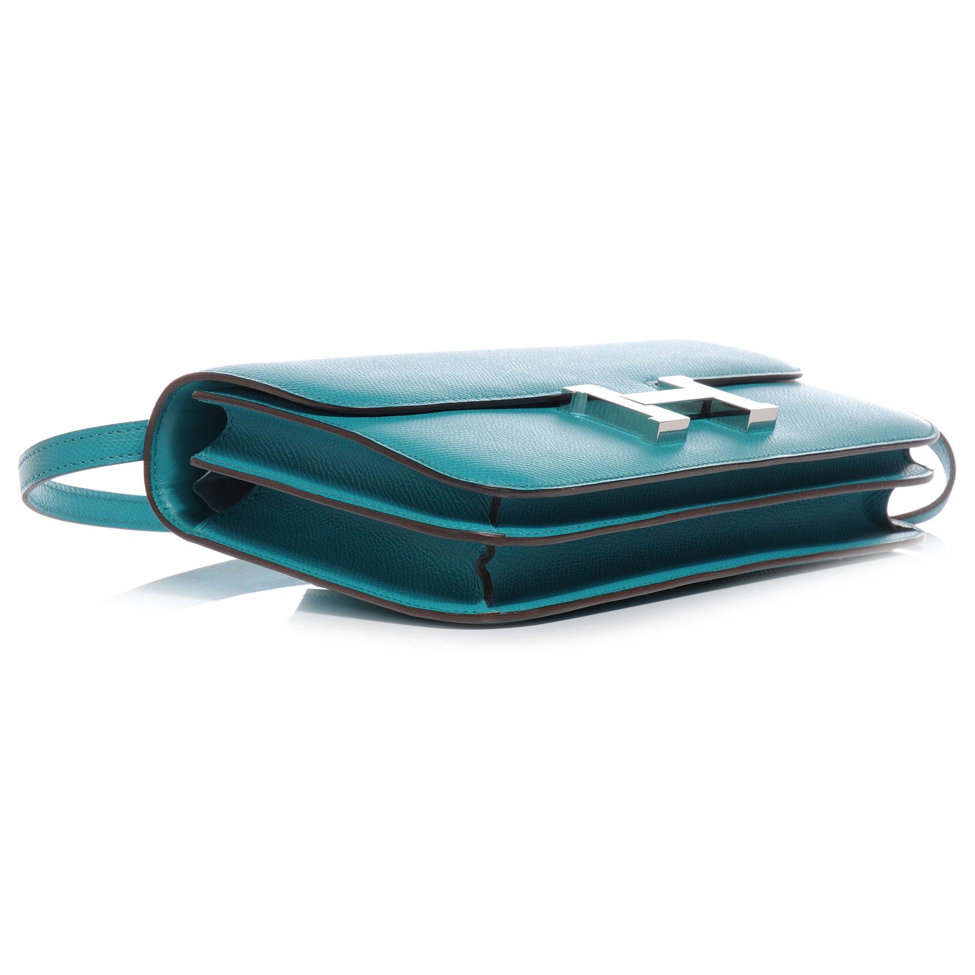 Hermes Epsom Constance Elan 25 Bleu Paon 4 of 8