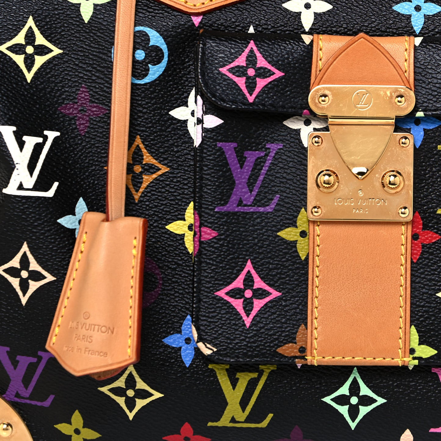 Monogram Multicolor Speedy 30 Black