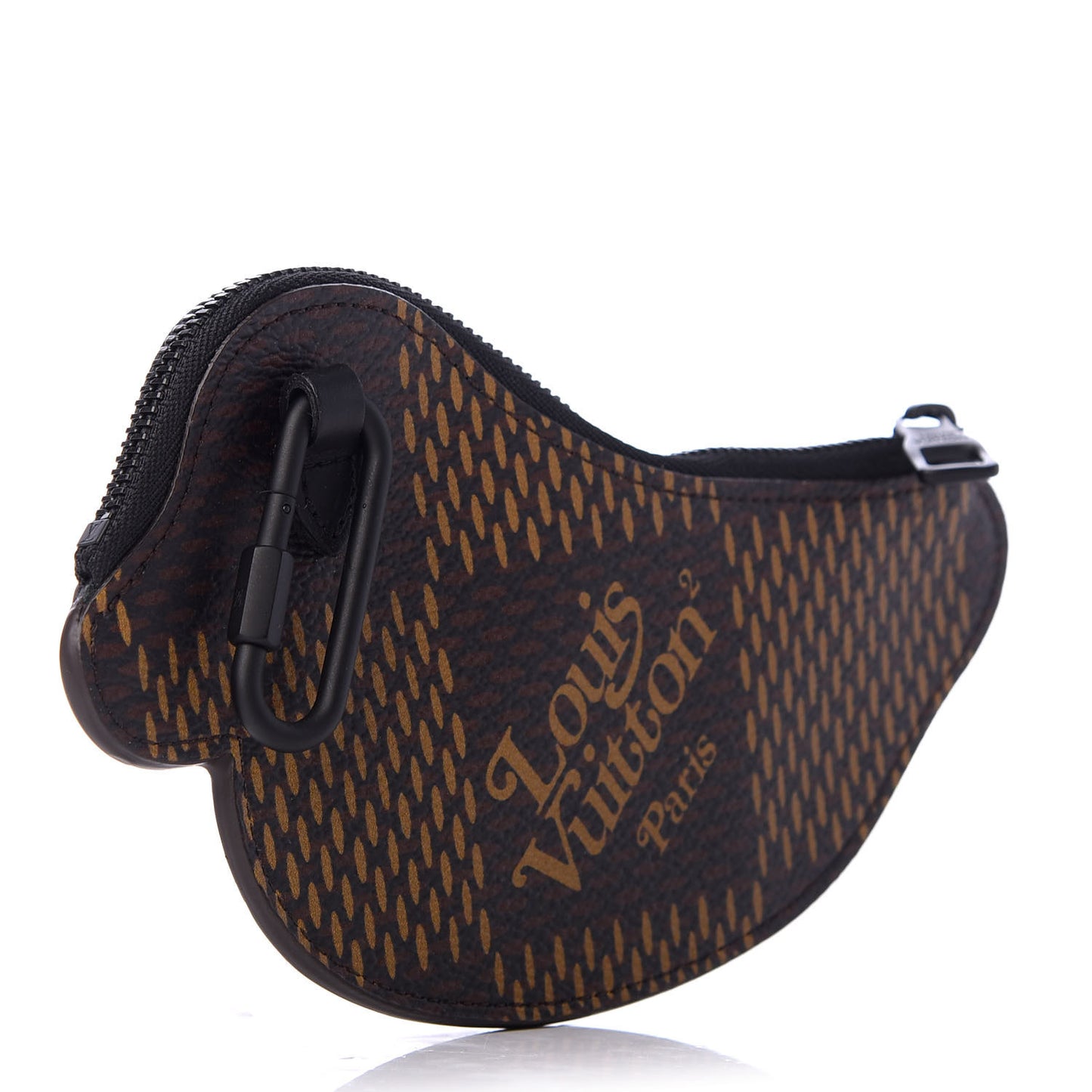 X NIGO Giant Damier Ebene Mountain Duck Coin Purse