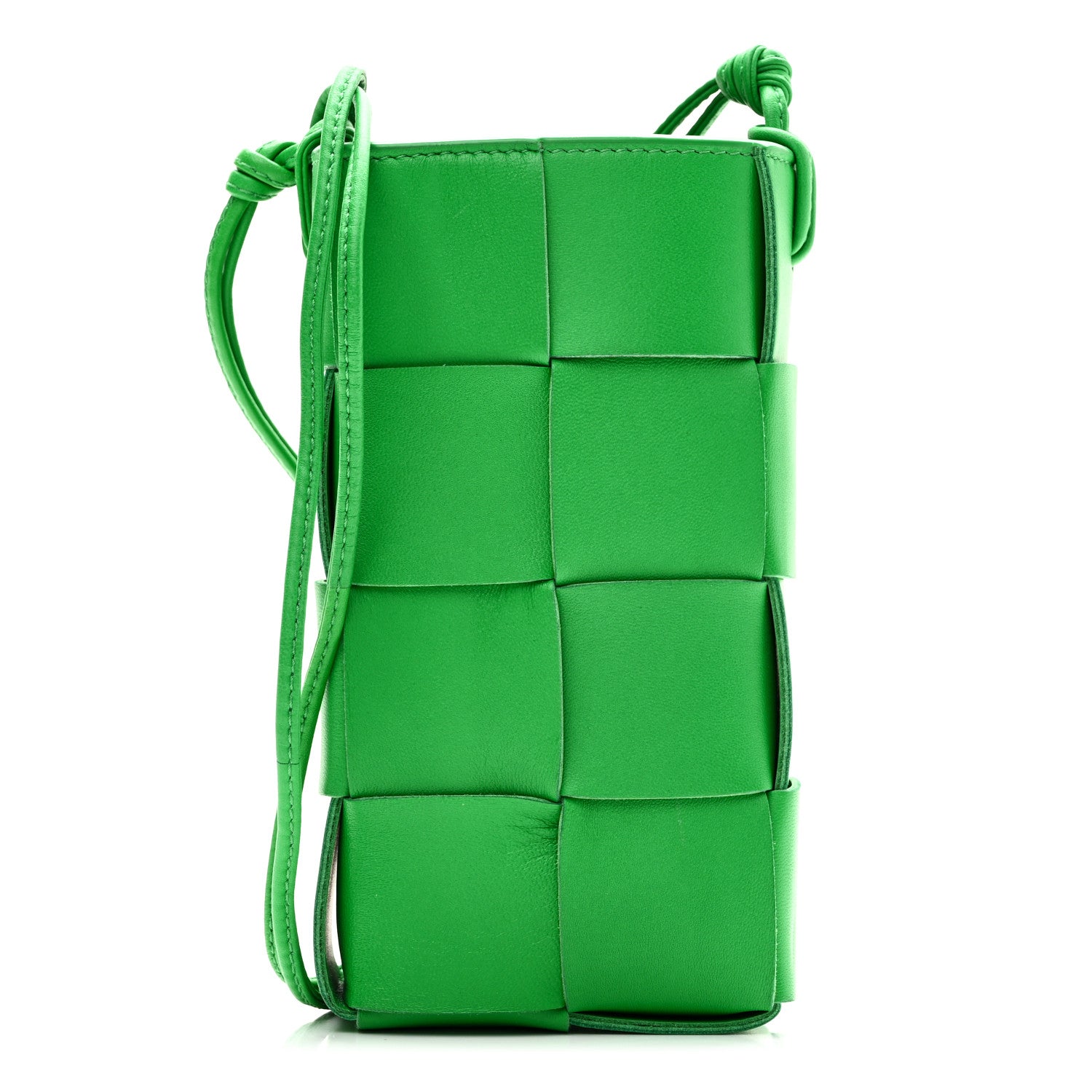 Bottega Veneta Nappa Maxi Intrecciato Phone Pouch Parakeet 1 of 9