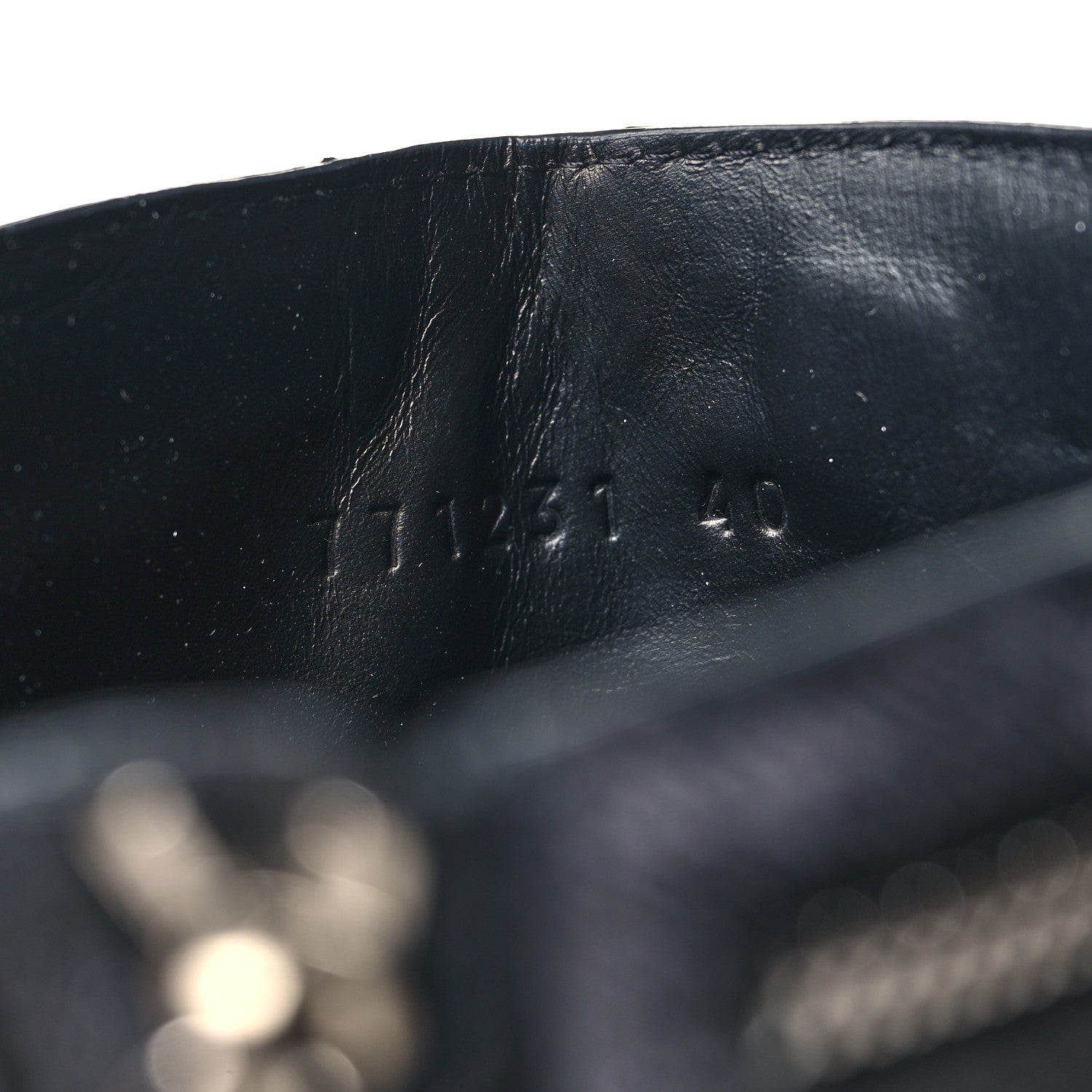 Balenciaga Lambskin Printed Denim Cagole 90mm Boots 40 Black 6 of 8