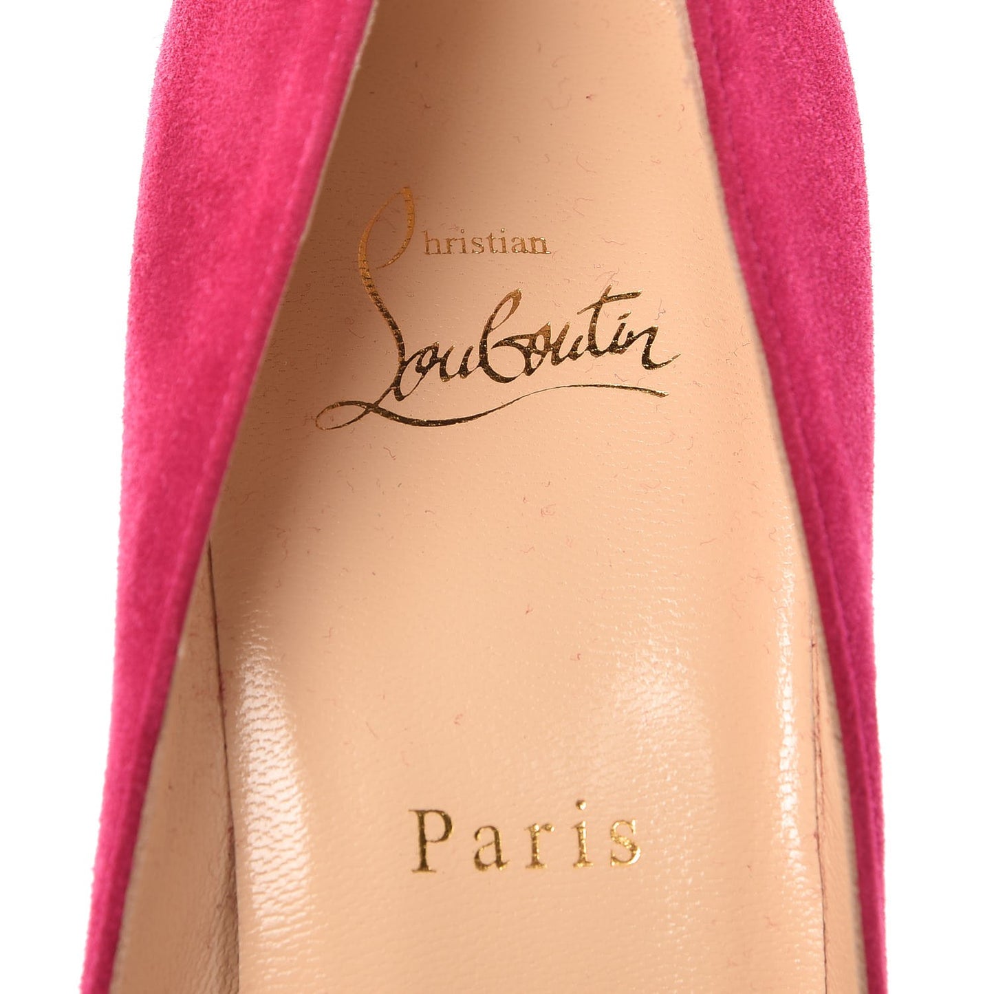 Veau Velours Pigalle Follies 100 Pumps 38.5 Rosa