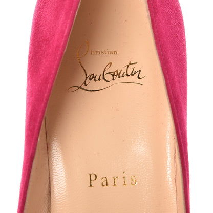 Christian Louboutin Veau Velours Pigalle Follies 100 Pumps 38.5 Rosa 7 of 8