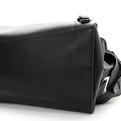 Balenciaga Grained Calfskin Neo Classic Black Hardware Large Top Handle Bag Black 10 of 12