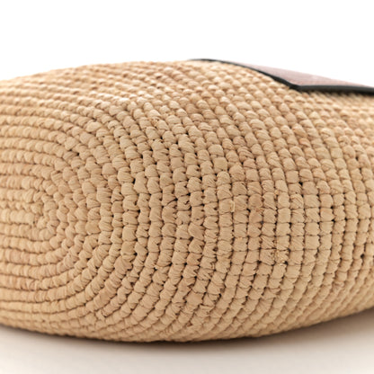 Loewe Raffia Mini Slit Tote Bag Natural Tan 10 of 12