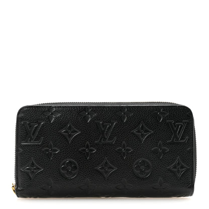 Louis Vuitton Empreinte Zippy Wallet Black 1 of 7