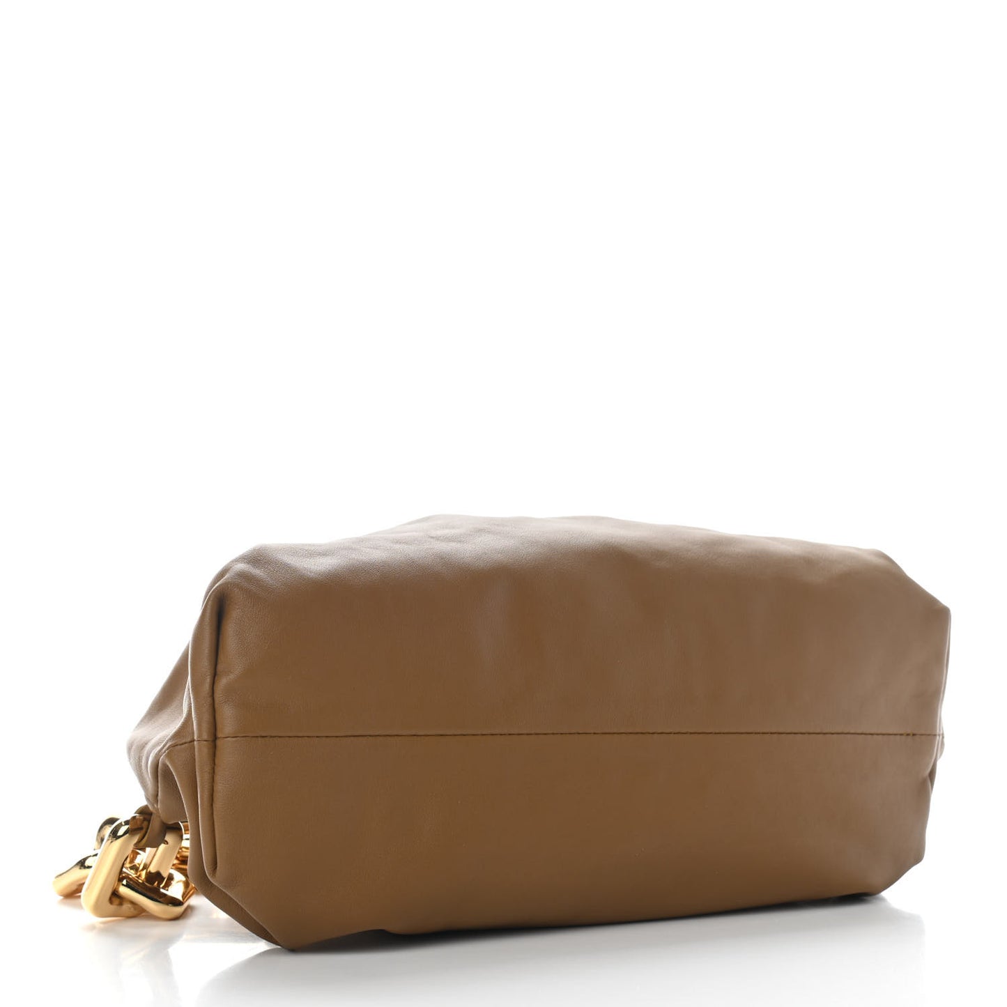 Calfskin The Pouch Chain Moutarde