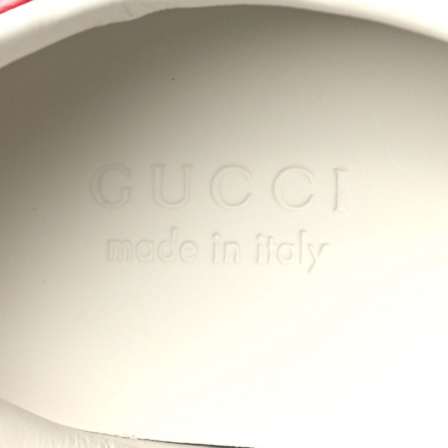 Gucci Calfskin Web Mens Gucci Band Ace Sneakers 8.5 White 6 of 10