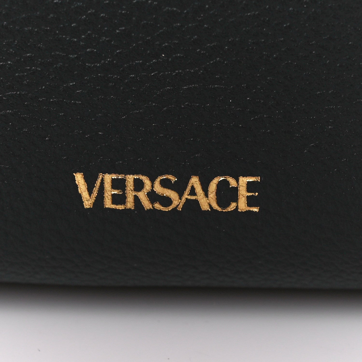 Versace Grained Calfskin Medusa Camera Bag Black 10 of 13