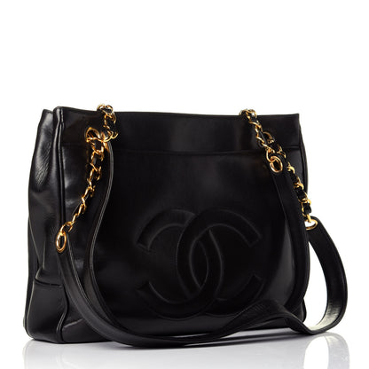 Chanel Lambskin Flap Shoulder Bag Black 3 of 10