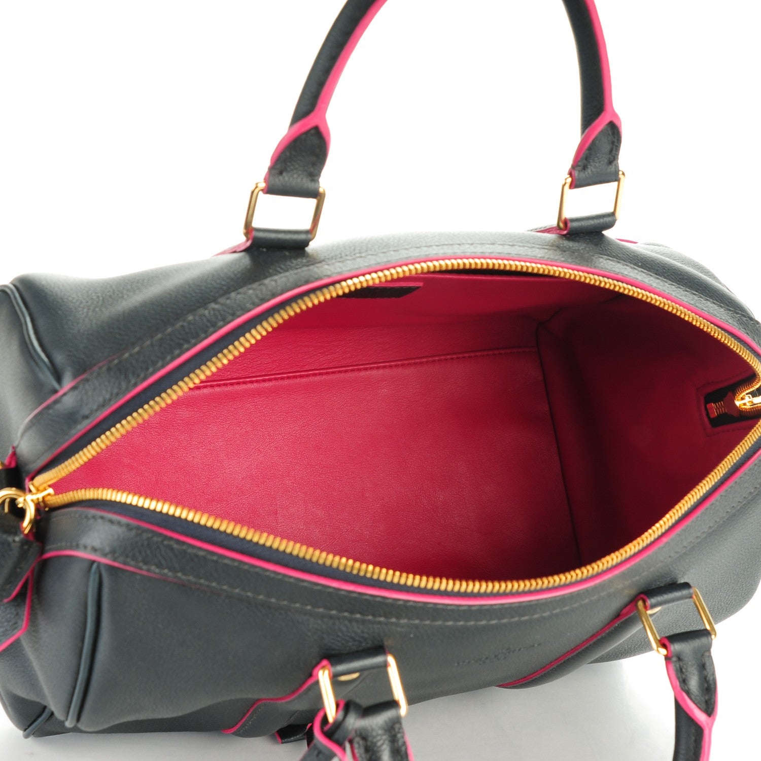 Louis Vuitton Veau Cachemire SC Bag PM Cobalt Fuchsia 5 of 8