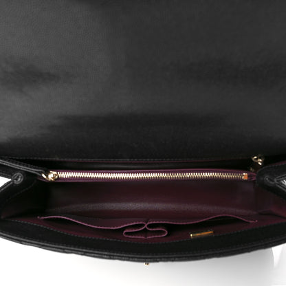 Chanel Caviar Quilted Small Coco Handle Flap Black 5 of 11
