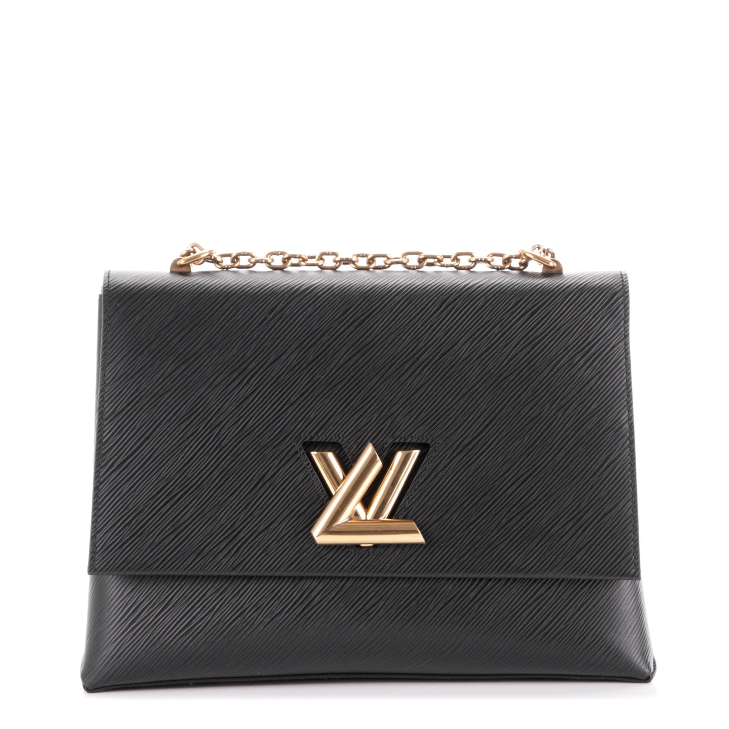 Louis Vuitton Epi Twist Shoulder Bag GM Black 1 of 8