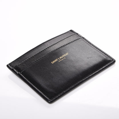 Saint Laurent Calfskin Card Case Black 4 of 7
