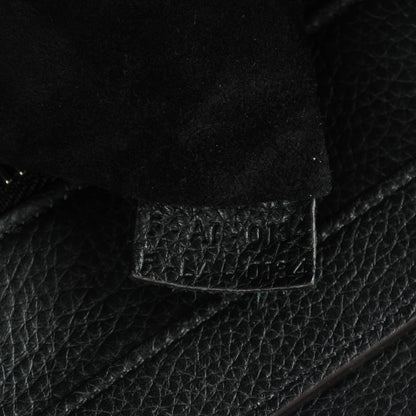 Celine Drummed Calfskin Micro Luggage Black 8 of 8