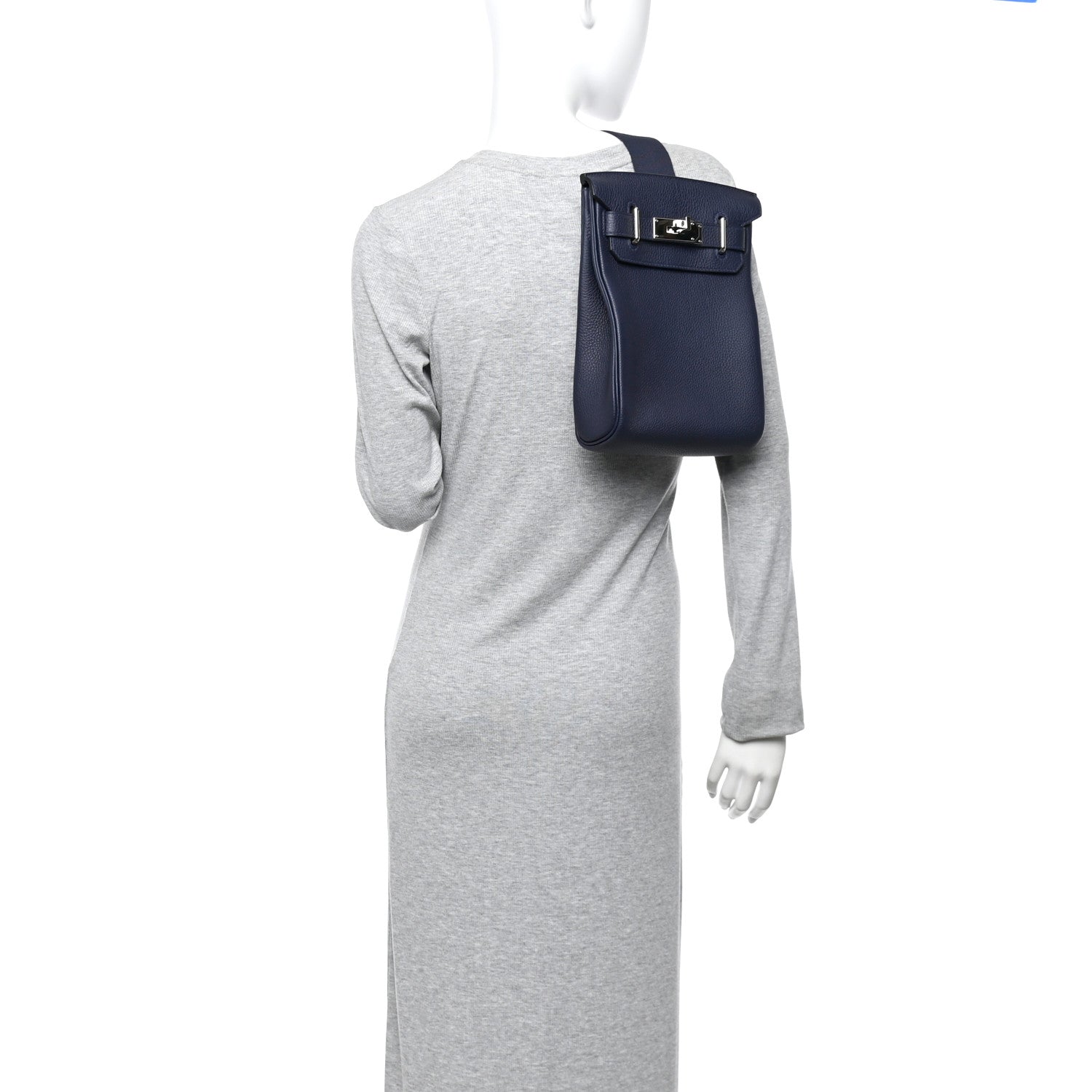 Hermes Togo Hac A Dos PM Backpack Bleu Nuit 2 of 11