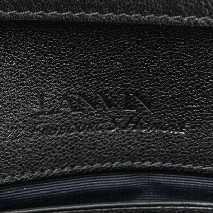 Lanvin Calfskin 22 Logo Plaque Top Handle Bag Black 6 of 11