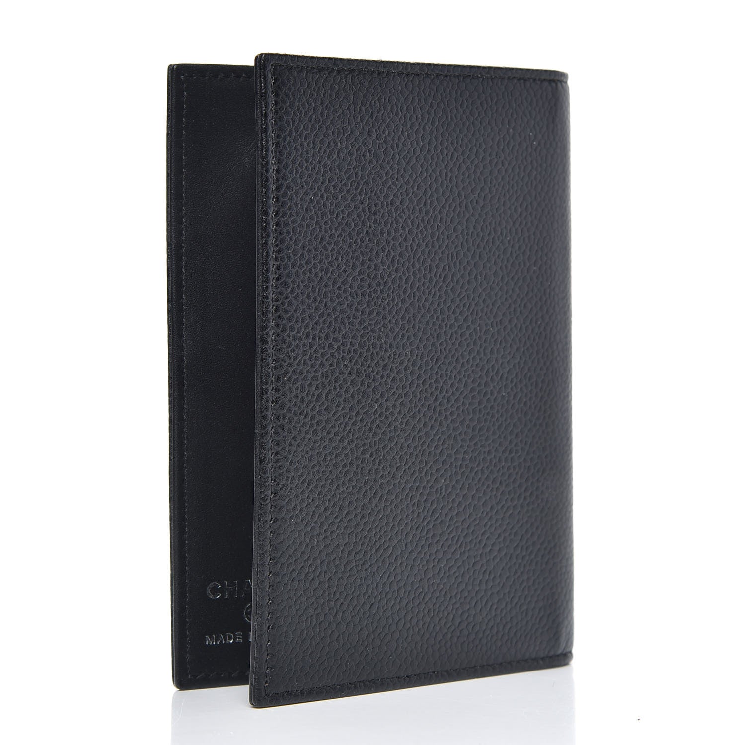 Chanel Caviar Timeless Passport Holder Black 3 of 8