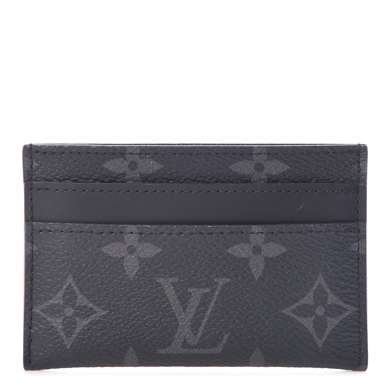 Louis Vuitton Monogram Eclipse Porte-Cartes Double Card Holder 1 of 7