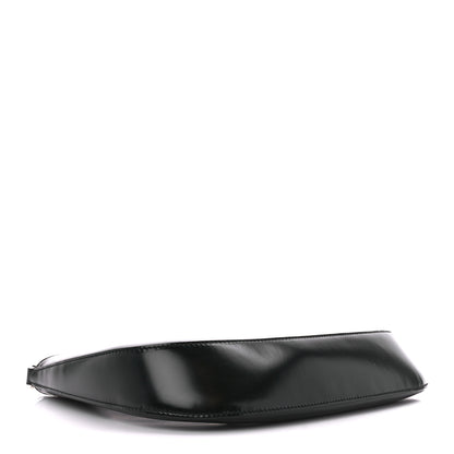 Prada Spazzolato Cleo Shoulder Bag Black 4 of 11