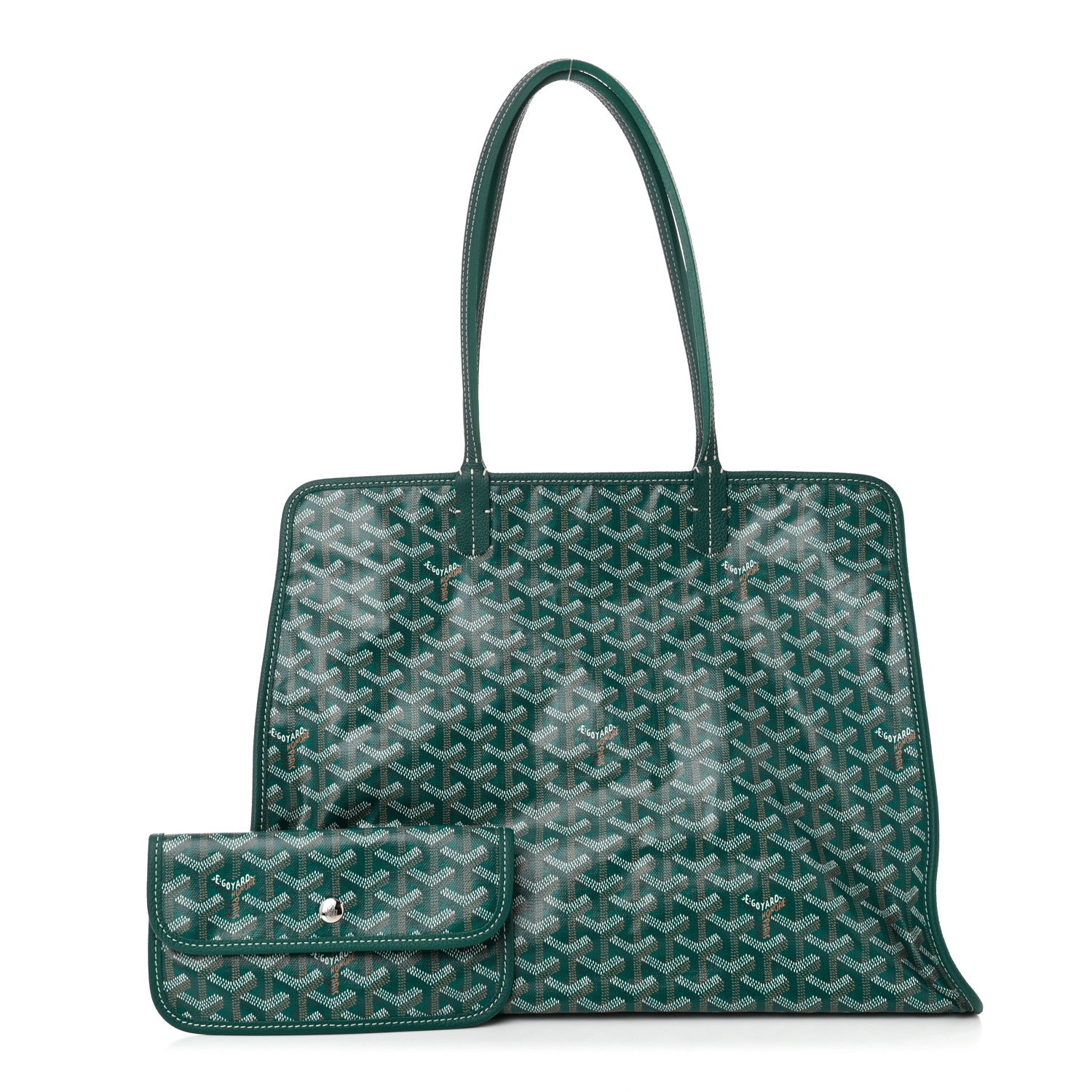 Goyard Goyardine Sac Hardy Pet Carrier PM Green 3 of 11