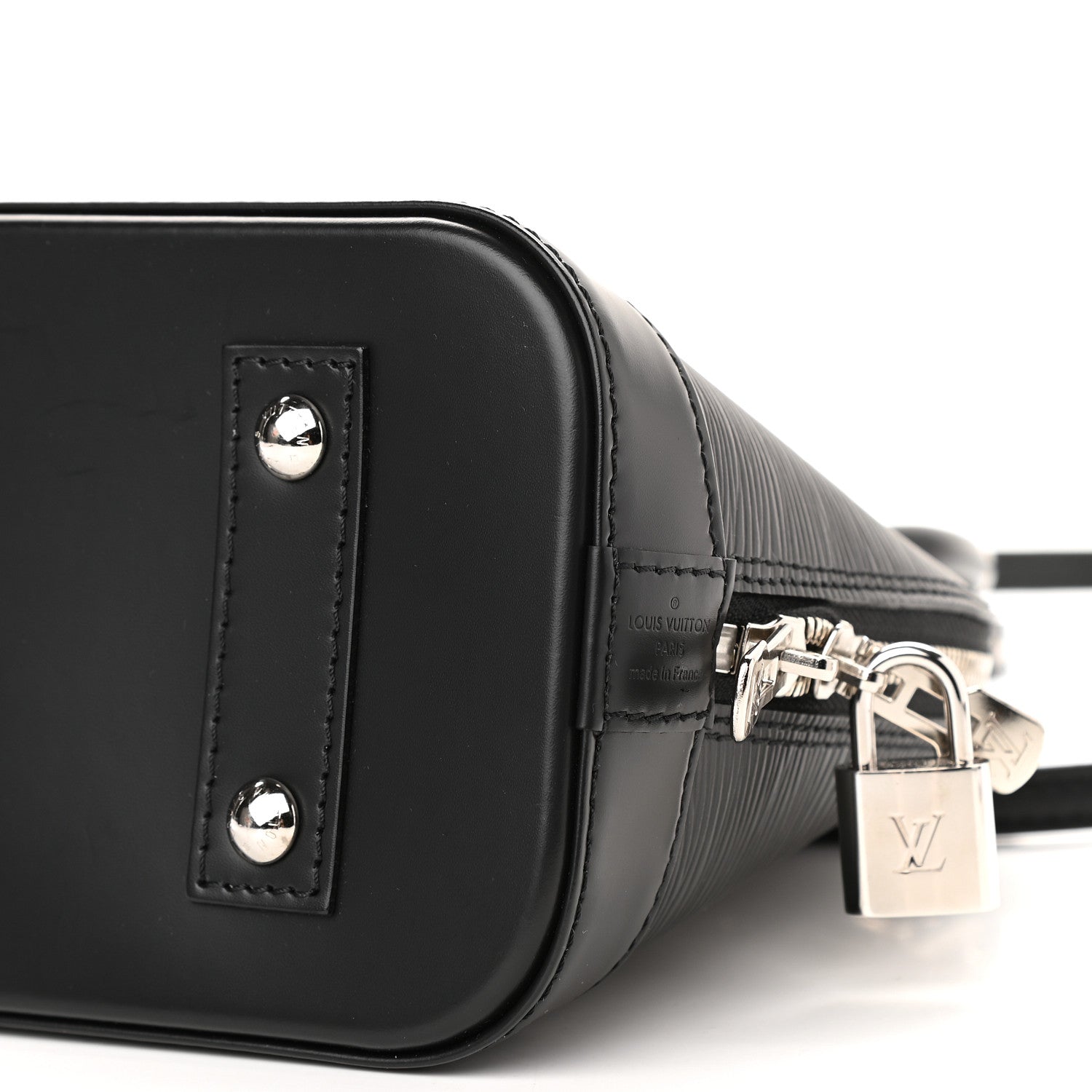 Louis Vuitton Epi Alma BB Black 8 of 8
