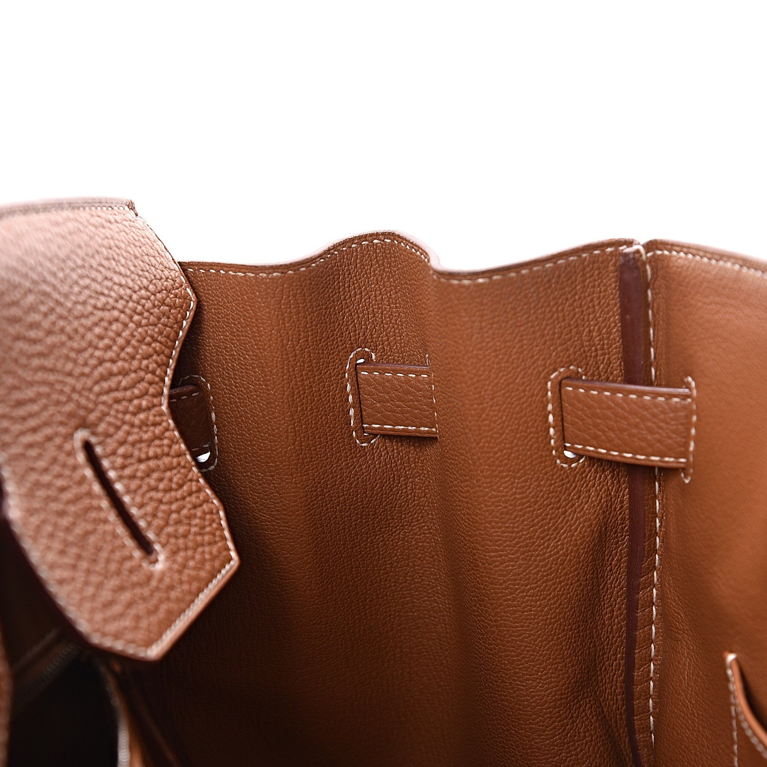 Hermes Taurillon Clemence Birkin 35 Gold 14 of 41