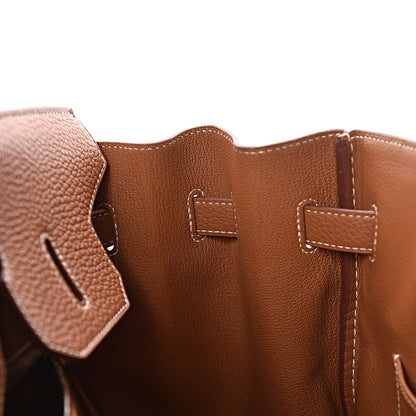 Hermes Taurillon Clemence Birkin 35 Gold 14 of 41