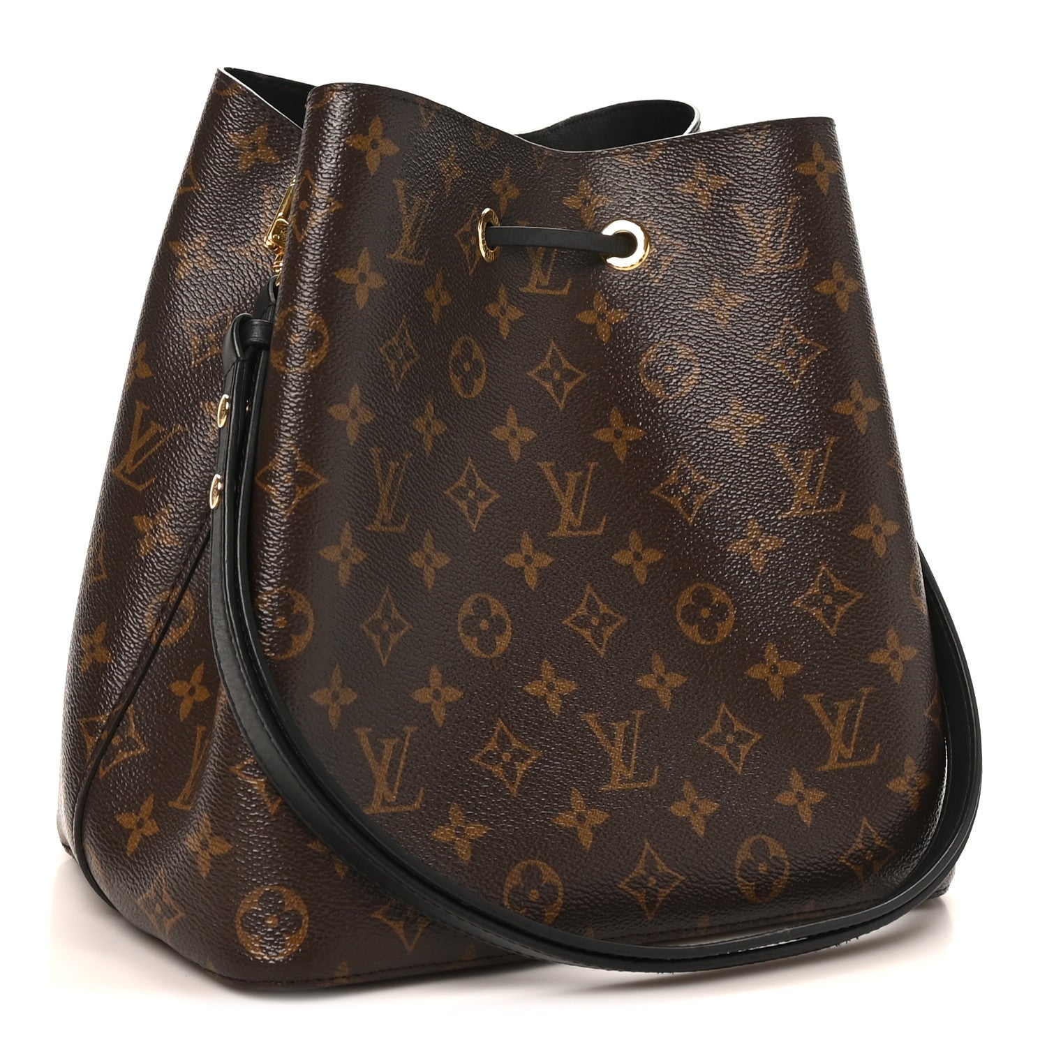 Louis Vuitton Monogram Neonoe MM Black 3 of 9