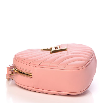 Louis Vuitton Calfskin New Wave Heart Bag Rose Pomettes 4 of 11