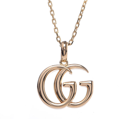 Gucci 18K Yellow Gold Running G Pendant Necklace 4 of 7