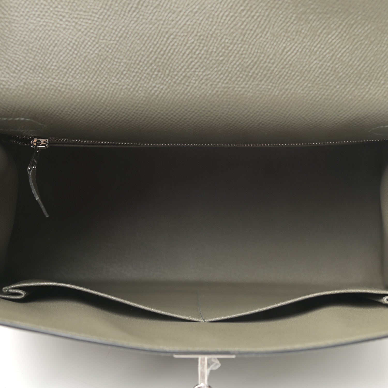 Hermes Epsom Kelly Sellier 28 Vert De Gris 5 of 11