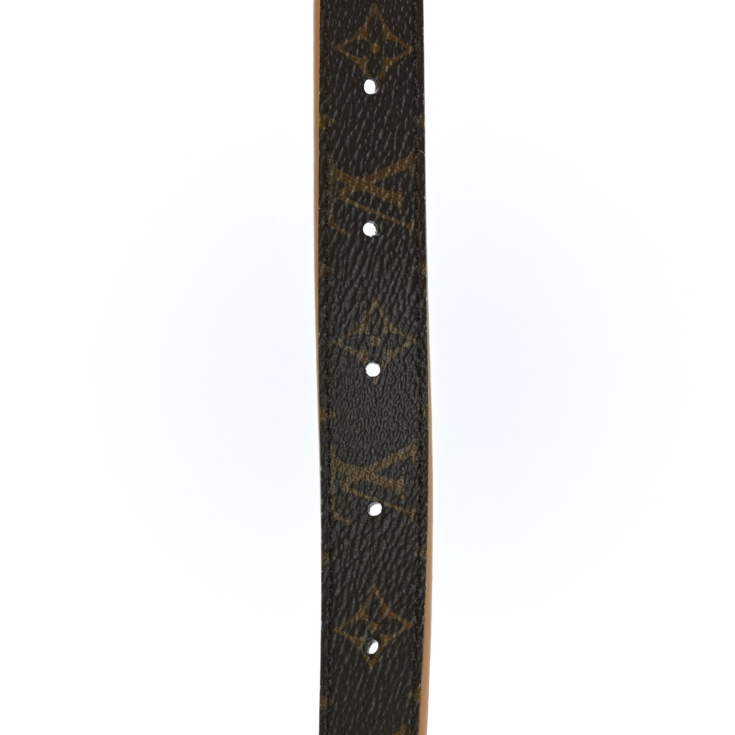 Calfskin Monogram 20mm LV Iconic Reversible Belt 85 34 Arizona Beige