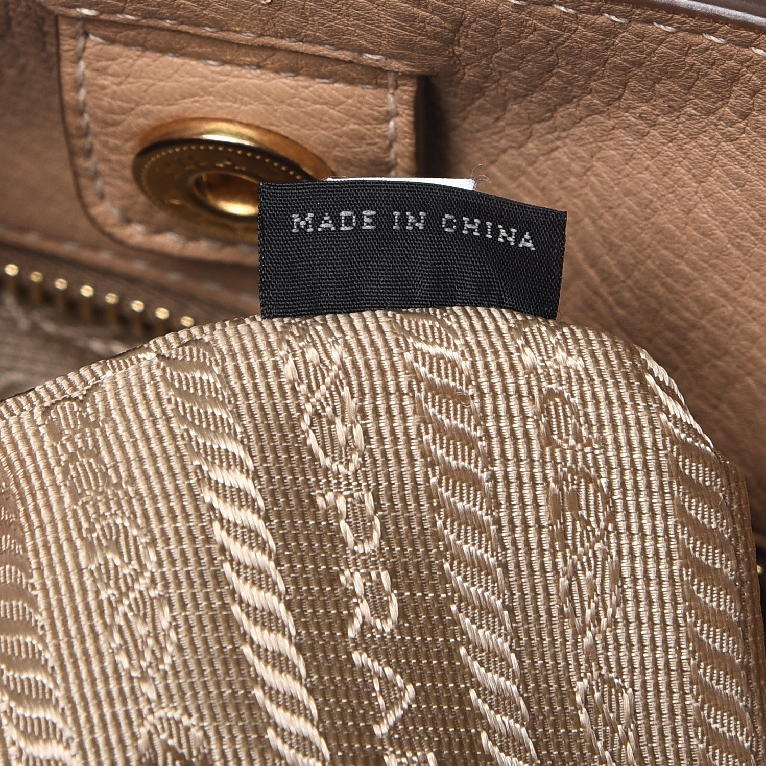 Prada Vitello Daino Tote Sughero 8 of 13