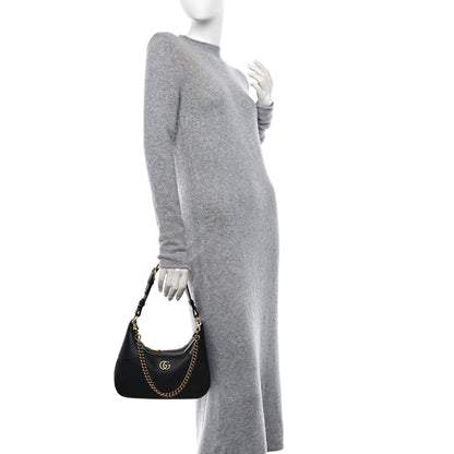 Gucci Goatskin Small Aphrodite Shoulder Bag Black 2 of 10