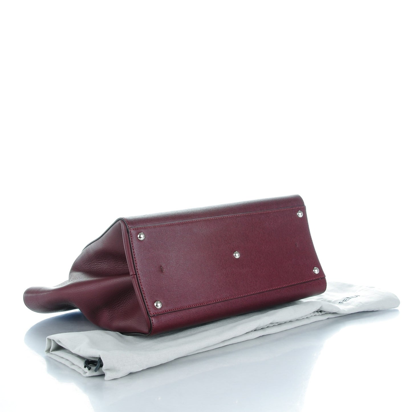 Vitello Elite Flamingo Large 3Jours Tote Bordeaux