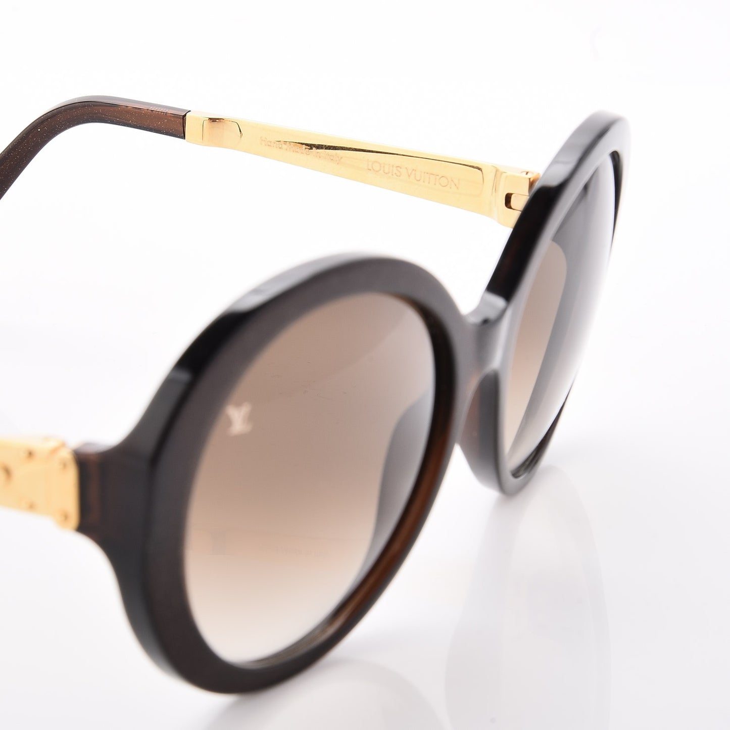 Petit Soupcon Rond Sunglasses Z0490W Brown Glitter