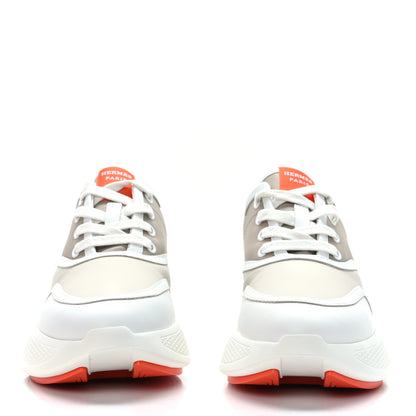 Hermes Calfskin Womens Giga Sneakers 37 Multicolor White Gomma 2 of 9