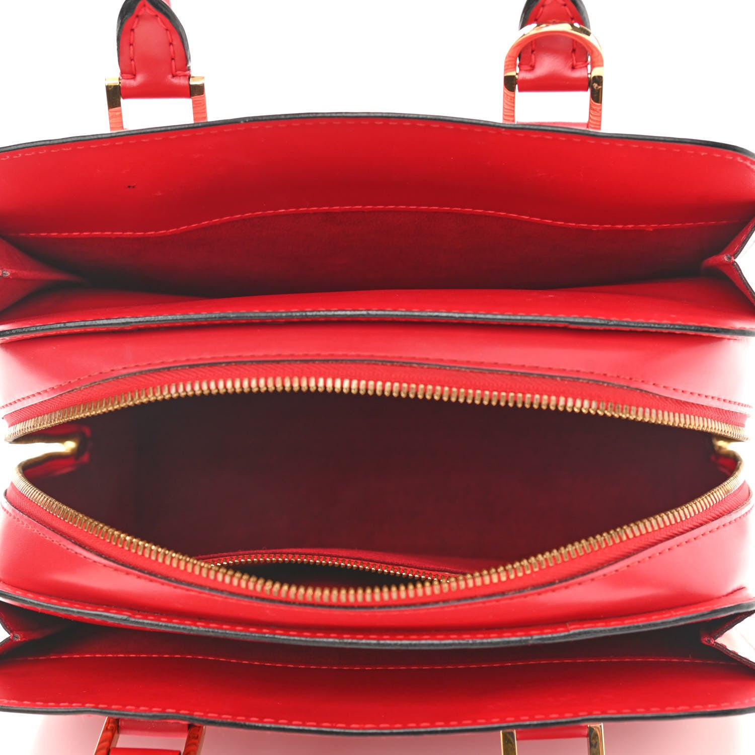 Louis Vuitton Epi Pont-Neuf Castillan Red 5 of 10