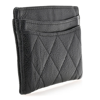 Chanel Caviar Quilted Card Holder Black 3 of 9