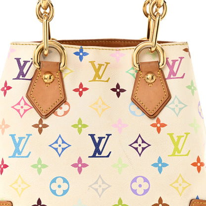 Louis Vuitton Monogram Multicolor Audra White 7 of 16