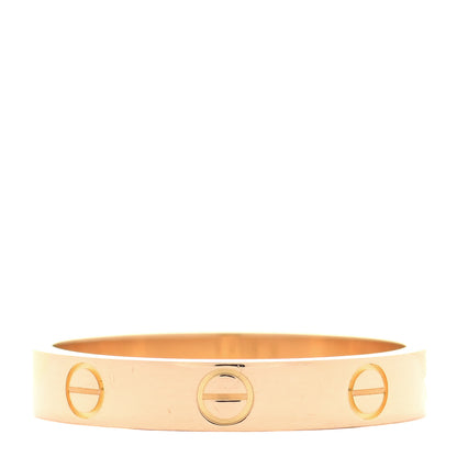 Cartier 18K Yellow Gold 3.5mm LOVE Wedding Band Ring 58 8.25 1 of 5