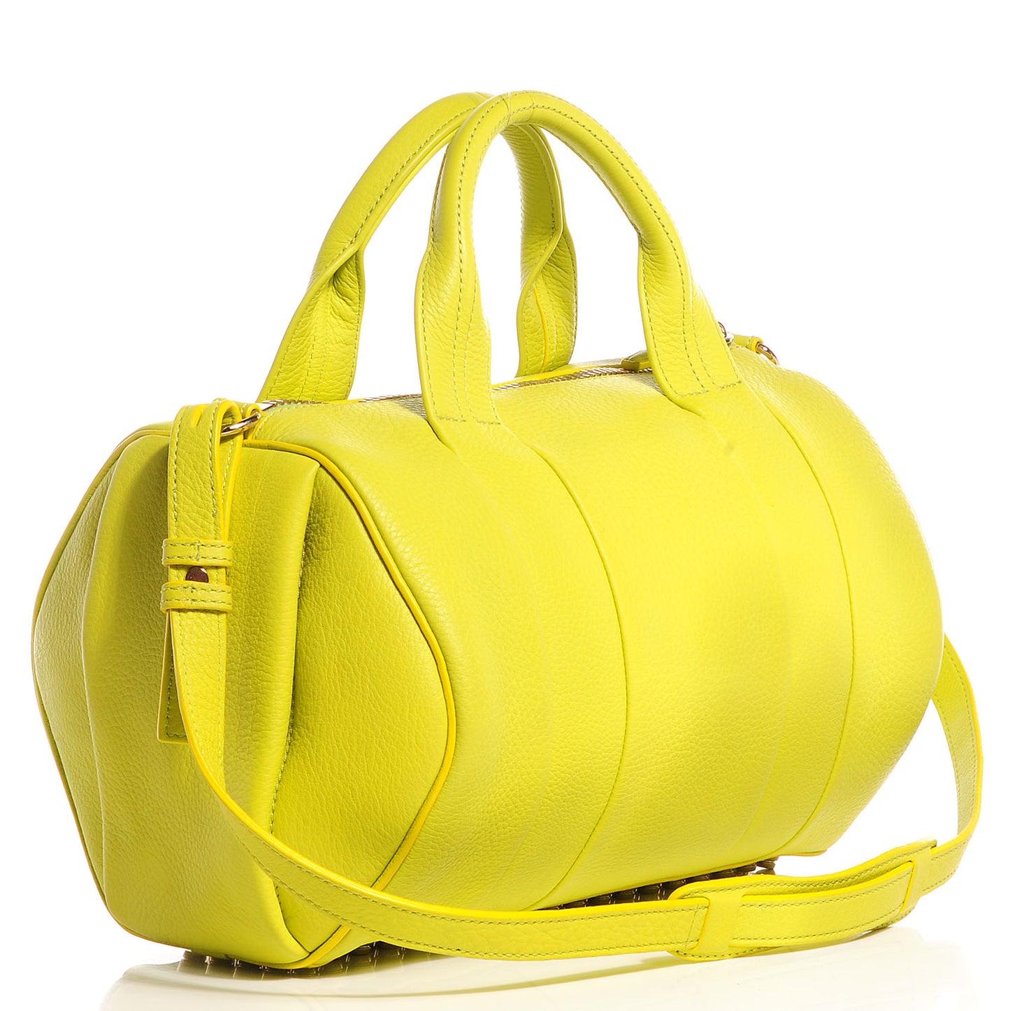 Pebbled Leather Rocco Acid w Pale Gold Hardware