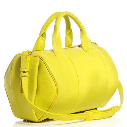 Alexander Wang Pebbled Leather Rocco Acid w Pale Gold Hardware 3 of 7