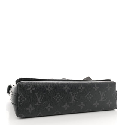 Louis Vuitton Monogram Eclipse District PM Black 4 of 11