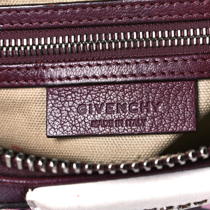 Givenchy Sugar Goatskin Mini Tri-Color Antigona Burgundy Pink White 6 of 16